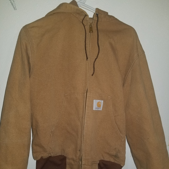 carhartt camel jacket